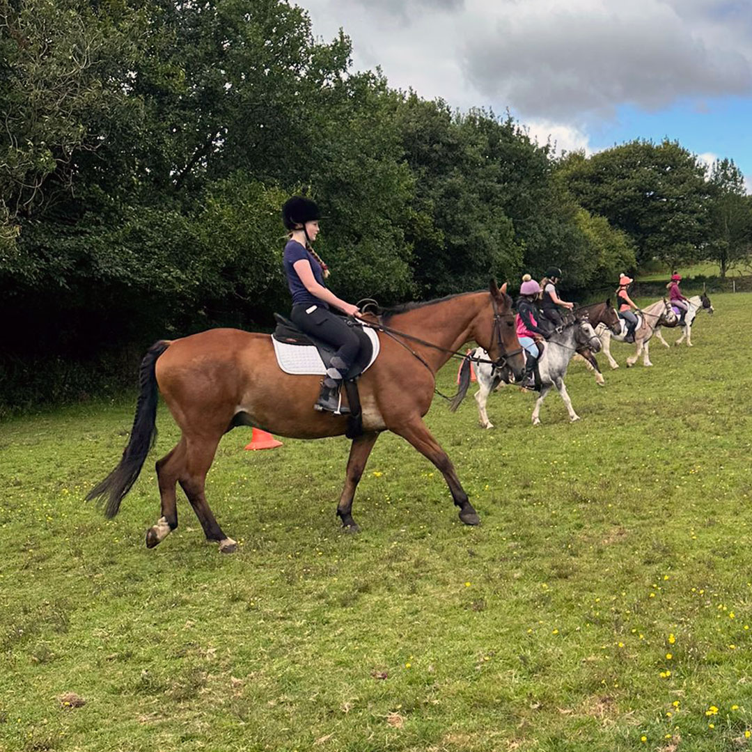 Childrens riding holidays at Pine Lodge
